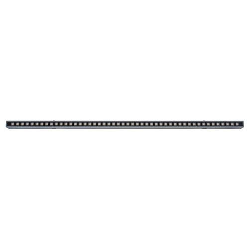 GloboStar® DIGI-BAR 90211 Ψηφιακή Μπάρα Φωτισμού Wall Washer Digital Pixel Facade Tuber Bar LED 12W 840lm 45° DC 24V Αδιάβροχο IP65 L100 x W3.5 x H3.2cm Θερμό Λευκό 2700K DMX512 - Γκρι Ανθρακί με Pixel Lens Φακούς - 3 Years Warranty
