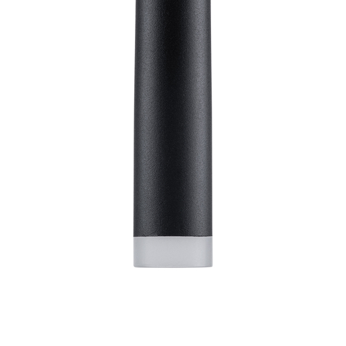 GloboStar® TEARS 61309 Κρεμαστό Φωτιστικό Οροφής Design LED CCT 3W 330lm 180° AC 220-240V - Εναλλαγή Φωτισμού μέσω Διακόπτη On/Off All In One Ψυχρό 6000k+Φυσικό 4500k+Θερμό 2700k Φ3.2 x Υ51.5cm - Μαύρο - 3 Years Warranty