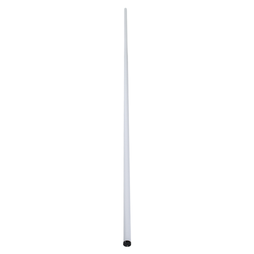 GloboStar® SURFACEPENDANT-PROFILE 70854-3M Προφίλ Αλουμινίου - Βάση & Ψύκτρα Ταινίας LED με Λευκό Γαλακτερό Κάλυμμα - Επιφανειακή & Κρεμαστή Χρήση - Πατητό Κάλυμμα - Μαύρο - 3 Μέτρα - Μ300 x Φ3cm