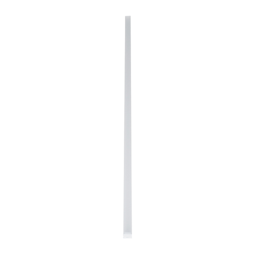 GloboStar® SURFACE-PROFILE 70868-1M Προφίλ Αλουμινίου - Βάση & Ψύκτρα Ταινίας LED με Λευκό Γαλακτερό Κάλυμμα - Επιφανειακή Χρήση - Πατητό Κάλυμμα - Λευκό - 1 Μέτρο - Μ100 x Π2.3 x Υ2cm