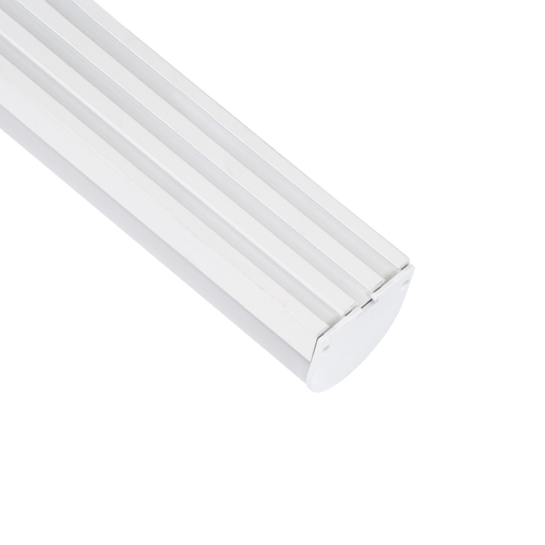 GloboStar® SURFACEPENDANT-PROFILE 70871-3M Προφίλ Αλουμινίου - Βάση & Ψύκτρα Ταινίας LED με Λευκό Γαλακτερό Κάλυμμα - Επιφανειακή & Κρεμαστή Χρήση - Πατητό Κάλυμμα - Λευκό - 3 Μέτρα - Μ300 x Π4.5 x Υ4.2cm