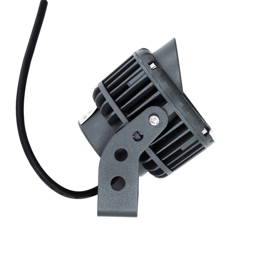GLOBOSTAR® TREELIGHT-VINA 90357 Σποτ Φωτισμού με Αντιθαμβωτική Γρίλια για Φυτά - Δέντρα με Βάση Κήπου / Καρφωτό LED 6W 660lm 10° DC 24V Αδιάβροχο IP65 Θερμό Λευκό 2700K Dimmable - Γκρι Ανθρακί - Μ13 x Π9.5 x Υ9.5cm - 3 Χρόνια Εγγύηση
