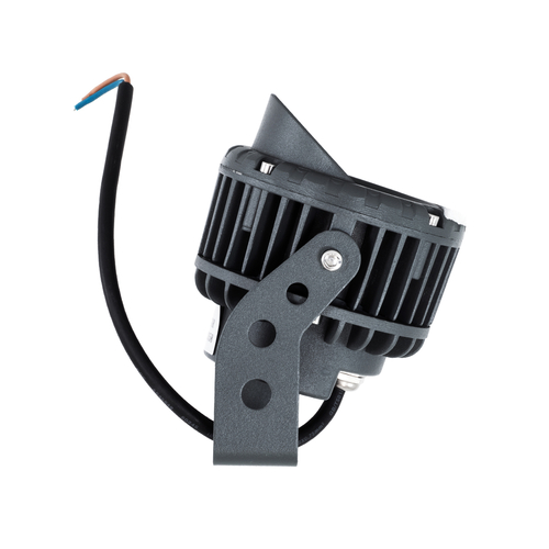 GLOBOSTAR® TREELIGHT-VINA 90357 Σποτ Φωτισμού με Αντιθαμβωτική Γρίλια για Φυτά - Δέντρα με Βάση Κήπου / Καρφωτό LED 6W 660lm 10° DC 24V Αδιάβροχο IP65 Θερμό Λευκό 2700K Dimmable - Γκρι Ανθρακί - Μ13 x Π9.5 x Υ9.5cm - 3 Χρόνια Εγγύηση