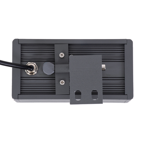 GLOBOSTAR® FLOOD-DANY 90375 Προβολέας Σποτ Wall Washer LED 24W 2640lm 5° DC 24V Αδιάβροχο IP65 Θερμό Λευκό 2700K Dimmable - Γκρι Ανθρακί - Μ16 x Π9.5 x Υ7.5cm - 3 Χρόνια Εγγύηση