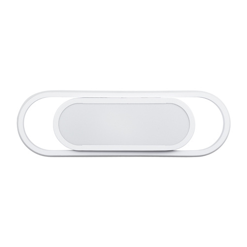 GloboStar® IGOR 61217 Φωτιστικό Οροφής Linear Design LED CCT 24W 2880lm 210° AC 220-240V - Εναλλαγή Φωτισμού μέσω Διακόπτη On/Off All In One Ψυχρό 6000k+Φυσικό 4500k+Θερμό 2700k Μ41 x Π13 x Υ4.5cm - Λευκό - 3 Years Warranty