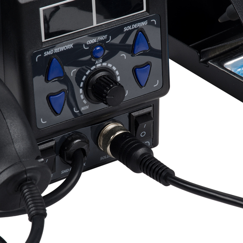 GloboStar® 79972 Ψηφιακός Σταθμός Συγκόλλησης 2in1 με Ψηφιακή Οθόνη - Κολλητήρι - Πιστόλι Θερμού Αέρα Hot Air Soldering Welding Gun και PID Προγραμματιζόμενο Σύστημα Ελέγχου Θερμοκρασίας - 1200W GloboStar® 79972 Ψηφιακός Σταθμός Συγκόλλησης 2in1 με Ψηφιακή Οθόνη - Κολλητήρι - Πιστόλι Θερμού Αέρα Hot Air Soldering Welding Gun και PID Προγραμματιζόμενο Σύστημα Ελέγχου Θερμοκρασίας - 1200W
