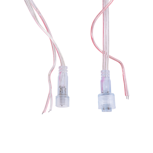 GloboStar® 90139 Digital Pixel Addressable Facade Module Chain String with 20 Spots - Ψηφιακή Αλυσίδα - Γιρλάντα με 20 Σποτ LED SMD 3535 15W 20LED 20PIXEL SPI/TTL Protocol IC UCS512B 900lm 240° DC 12V Αδιάβροχο IP67 Πολύχρωμο RGB - Μ200 x Π5 x Υ5cm - 3 Χρόνια Εγγύηση