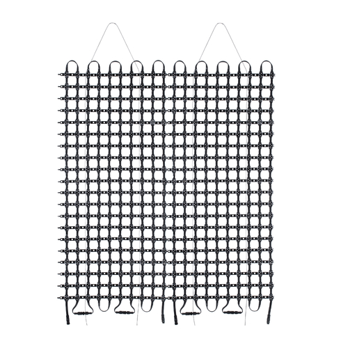 GloboStar® 90143 Digital Pixel Addressable Facade Soft Net Panel - Ψηφιακό Εύκαμπτο Δίχτυ Πάνελ Πρόσοψης Κτιρίων LED SMD 3535 300W/m2 400LED/m2 400PIXEL/m2 SPI/TTL Protocol IC UCS512B 18000lm/m2 120° DC 12V IP67 RGB - Μαύρο Σώμα - Μ100 x Π100 x Υ1.7cm