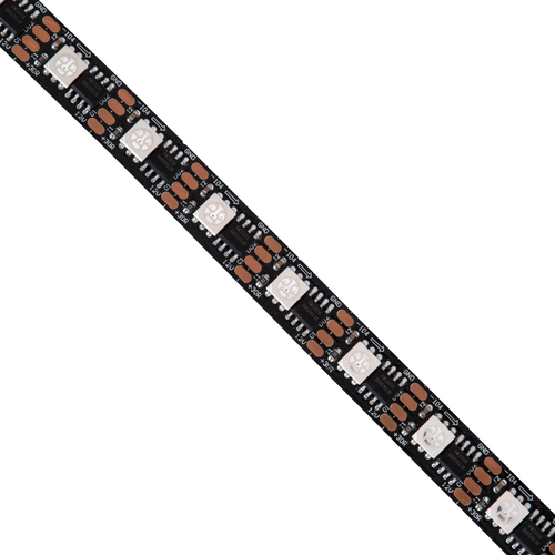 GLOBOSTAR® DIGIPRO 90604 Ψηφιακή Pixel Addressable Ταινία LED 14.4W/m 1152lm/m 120° DC 12V IP20 60 x SMD 5050 Chip/m 60 x Pixel/m Πολύχρωμο RGB Dimmable SPI/TTL Protocol IC TM1812 - Μ500 x Π1 x Υ0.2cm - Ρολό 5 Μέτρων - 5 Χρόνια Εγγύηση