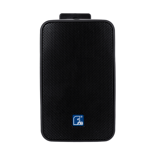 GloboStar® FDB ES104BT 98000 Facilities Speaker - Παθητικό Ηχείο Εγκαταστάσεων Επιτοίχιο με Μετασχηματιστή 100V & 16Ω - 40W RMS (160W Peak) - 1 x 4 Inches LF & 1 x 0.8 Inches HF - Αδιάβροχο IP65 - Μαύρο - Μ14.1 x Π17 x Υ23cm - Ζεύγος
