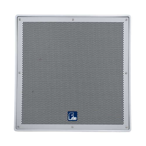 GloboStar® FDB LT115BT 98011 Facilities Speaker - Παθητικό Ηχείο Subwoofer Εγκαταστάσεων Επιτοίχιο με Μετασχηματιστή 100V & 8Ω - 400W RMS (1600W Peak) - 1 x 15 Inches LF - Αδιάβροχο IP56 - Λευκό - Μ49 x Π50 x Υ52cm