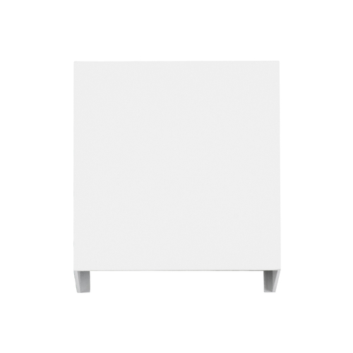 GloboStar® AXIS-S 60563 Φωτιστικό Τοίχου - Απλίκα Αρχιτεκτονικού Φωτισμού Εσωτερικού/Εξωτερικού Χώρου Up & Down LED 10W 1200lm 10 έως 60° AC 220-240V Αδιάβροχο IP65 Μ10 x Π10 x Υ10cm - Φυσικό Λευκό 4500K - Λευκό - Bridgelux Chip - 3 Years Warranty