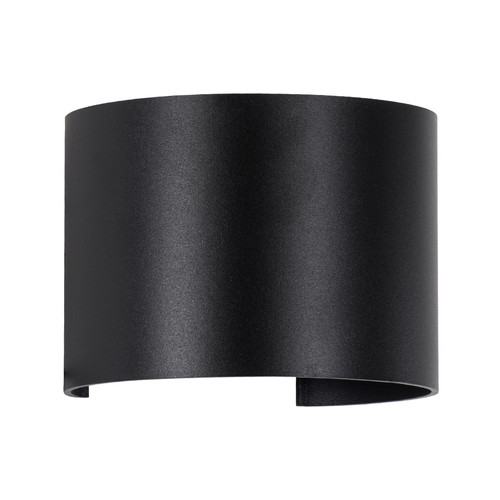 GloboStar® AXIS-R 60643 Φωτιστικό Τοίχου - Απλίκα Αρχιτεκτονικού Φωτισμού Εσωτερικού/Εξωτερικού Χώρου Up & Down LED 10W 1250lm 10 έως 60° AC 220-240V Αδιάβροχο IP65 Μ10 x Π10 x Υ10cm - Ψυχρό Λευκό 6000K - Μαύρο - Bridgelux Chip - 3 Years Warranty
