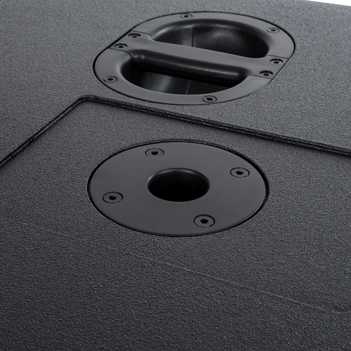 GloboStar® FDB K118BAS 98028 PA Speaker - Ενεργό Αυτοενισχυόμενο Subwoofer Column Επιδαπέδιο με Ψηφιακό Ενισχυτή SA2.68 AC 220V/50-60Hz - 600W RMS/4Ω + 600W RMS/4Ω (2400W Peak) - 1 x 18 Inches LF - IP20 - Μαύρο - Μ47.5 x Π71 x Υ70cm