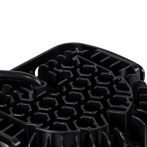 GloboStar® 85423 E9 Mark Forklift Safety Lights - Φώτα Προειδοποίησης & Διαγράμμισης Ασφαλείας για Περονοφόρα - Κλάρκ LED 24W DC 9-80V Αδιάβροχο IP67 Κόκκινο Μ14 x Π14.5 x Υ6cm