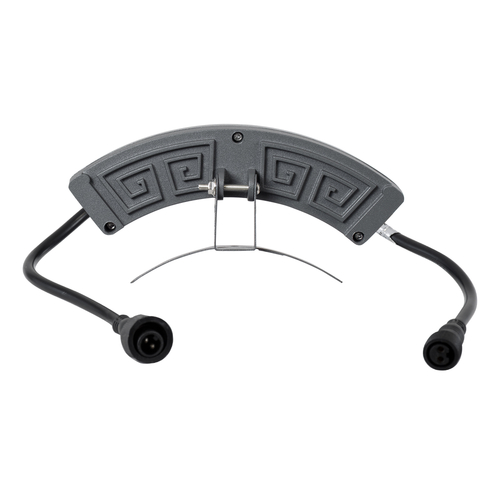GLOBOSTAR® TREELIGHT-PLANTE 90456 Κυρτή Μπάρα Φωτισμού Wall Washer για Φυτά - Δέντρα LED 6W 660lm 15° DC 24V Αδιάβροχο IP65 Θερμό Λευκό 2700K Dimmable - Γκρι Ανθρακί - Μ17.5 x Π4.5 x Υ8cm - 3 Χρόνια Εγγύηση