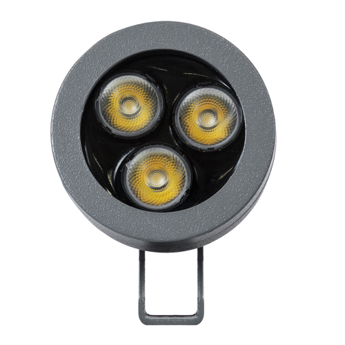 GLOBOSTAR® TREELIGHT-TREESPO 90465 Σποτ Φωτισμού για Φυτά - Δέντρα LED 6W 660lm 15° DC 24V Αδιάβροχο IP65 Θερμό Λευκό 2700K Dimmable - Γκρι Ανθρακί - Μ6.6 x Π9 x Υ12cm - 3 Χρόνια Εγγύηση