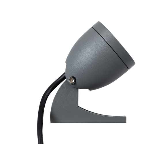 GLOBOSTAR® TREELIGHT-TREESPO 90465 Σποτ Φωτισμού για Φυτά - Δέντρα LED 6W 660lm 15° DC 24V Αδιάβροχο IP65 Θερμό Λευκό 2700K Dimmable - Γκρι Ανθρακί - Μ6.6 x Π9 x Υ12cm - 3 Χρόνια Εγγύηση