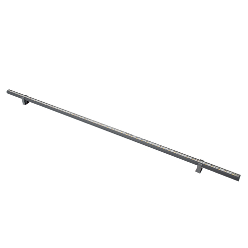 GLOBOSTAR® WASHER-STELLAR 90575 Μπάρα Φωτισμού Wall Washer LED 12W 1080lm 30° DC 24V Αδιάβροχο IP65 Θερμό Λευκό 2700K Dimmable - Γκρι Ανθρακί - Μ100 x Π2 x Υ1.8cm - 3 Χρόνια Εγγύηση