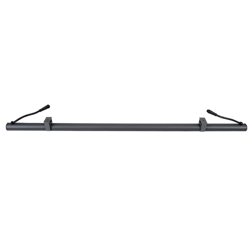 GLOBOSTAR® WASHER-STELLAR 90577 Μπάρα Φωτισμού Wall Washer LED 12W 1020lm 30° DC 24V Αδιάβροχο IP65 Πολύχρωμο RGBW Dimmable DMX512 - Γκρι Ανθρακί - Μ100 x Π3.2 x Υ3cm - 3 Χρόνια Εγγύηση