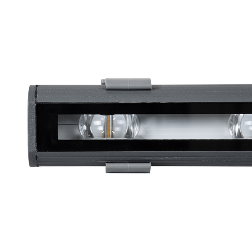 GloboStar® WINDOW-BARI 90586 Αρχιτεκτονικό Φωτιστικό Ανάδειξης Παραθύρων Window Light LED 12W 1020lm 8x180° DC 24V Αδιάβροχο IP67 L30 x W4 x H3.5cm Αρχιτεκτονικό Πορτοκαλί 2200K - Γκρι Ανθρακί - 3 Χρόνια Εγγύηση