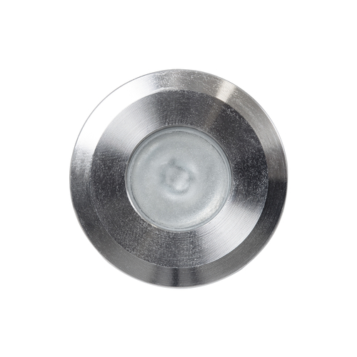 GloboStar® UNDERWATER-DANI 90412 Υποβρύχιο Χωνευτό Φωτιστικό Σποτ Ειδικό για Σιντριβάνια LED 1W 100lm 5° DC 24V Αδιάβροχο IP68 Φ3 x Υ5cm Ψυχρό Λευκό 6000K - Ανοξείδωτο Ατσάλι - 3 Χρόνια Εγγύηση