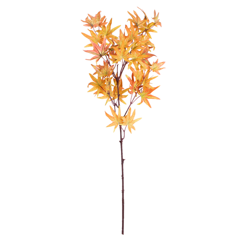 GloboStar® Artificial Garden MAPLE BRANCH 20264 Τεχνητό Διακοσμητικό Κλαδί Σφένδαμου Π25 x Υ90cm