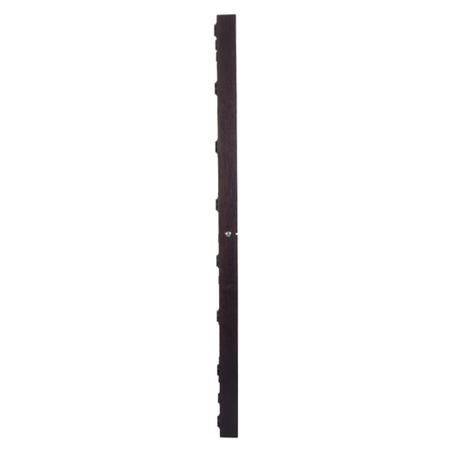 GloboStar® MAKEUP MIRROR-160x80-2 Μοντέρνος Καθρέπτης Μακιγιάζ με Πλαίσιο Φυσικού Ξύλου με Διακόπτη On/Off 20 x E27 AC220-240V - Μ80 x Π7 x Υ160cm - Καφέ Wenge