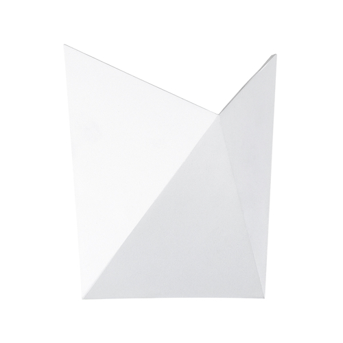GloboStar® STEALTH 60518 Φωτιστικό Τοίχου - Απλίκα Αρχιτεκτονικού Φωτισμού Εσωτερικού/Εξωτερικού Χώρου Up or Down LED 10W 1000lm 60° AC220-240V Αδιάβροχο IP65 - Σώμα Αλουμινίου & Tempered Glass - Μ17 x Π17 x Υ7.5cm - Θερμό Λευκό 2700K - Λευκό - Bridgelux Chip - 5 Years Warranty