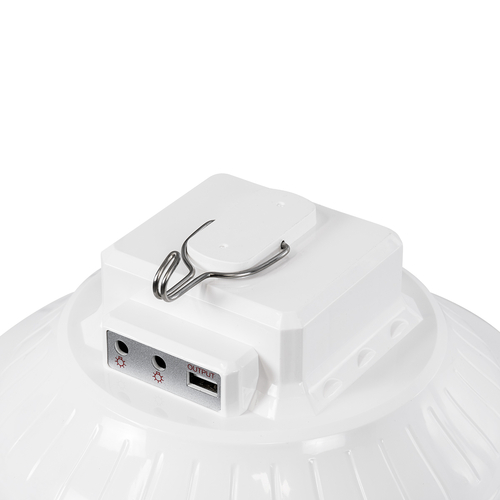 GloboStar® SOLAR-BULB 85350 Αυτόνομη Ηλιακή Κρεμαστή Λάμπα LED Giant Γλόμπος 100W 1000lm 140° 2 Λειτουργιών Ρεύματος με AC 220-240V μέσω USB Αντάπτορα ή με Φωτοβολταικό Panel 6V 12W & Επαναφορτιζόμενη Μπαταρία Li-ion 3.2V 5000mAh - Ενσωματωμένο USB 2.0 Charger Συσκευών DC5V 1000mA - IP54 - Εναλλαγή Φωτισμού μέσω Κουμπιού All In One Ψυχρό 6000k+Φυσικό 4500k+Θερμό 2700k Dimmable - Φ23 x Υ12cm - 2 Years Warranty GloboStar® SOLAR-BULB 85350 Αυτόνομη Ηλιακή Κρεμαστή Λάμπα LED Giant Γλόμπος 100W 1000lm 140° 2 Λειτουργιών Ρεύματος με AC 220-240V μέσω USB Αντάπτορα ή με Φωτοβολταικό Panel 6V 12W & Επαναφορτιζόμενη Μπαταρία Li-ion 3.2V 5000mAh - Ενσωματωμένο USB 2.0 Charger Συσκευών DC5V 1000mA - IP54 - Εναλλαγή Φωτισμού μέσω Κουμπιού All In One Ψυχρό 6000k+Φυσικό 4500k+Θερμό 2700k Dimmable - Φ23 x Υ12cm - 2 Years Warranty