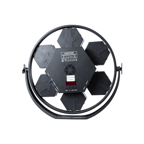 GloboStar® 51195 HALO HEXA Επαγγελματικό Φωτιστικό Ειδικών Εφέ DIGITAL MATRIX PIXEL & Blinder - 7 x 50W LED COB Chips Ultra Gold Warm White 2200K & 168 x 0.5W LED SMD5050 Chips RGB - AC 220V-240V DMX512 Display on Body - Μαύρο - Μ50 x Π10.5 x Υ47cm GloboStar® 51195 HALO HEXA Επαγγελματικό Φωτιστικό Ειδικών Εφέ DIGITAL MATRIX PIXEL & Blinder - 7 x 50W LED COB Chips Ultra Gold Warm White 2200K & 168 x 0.5W LED SMD5050 Chips RGB - AC 220V-240V DMX512 Display on Body - Μαύρο - Μ50 x Π10.5 x Υ47cm