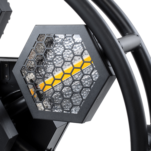 GloboStar® 51196 HALO HEXA Επαγγελματικό Φωτιστικό Ειδικών Εφέ DIGITAL MATRIX PIXEL & Blinder - 7 x 100W LED COB Chips Ultra Gold Warm White 2200K & 168 x 0.5W LED SMD5050 Chips RGB - AC 220V-240V DMX512 Display on Body - Μαύρο - Μ95 x Π17.5 x Υ78.5cm GloboStar® 51196 HALO HEXA Επαγγελματικό Φωτιστικό Ειδικών Εφέ DIGITAL MATRIX PIXEL & Blinder - 7 x 100W LED COB Chips Ultra Gold Warm White 2200K & 168 x 0.5W LED SMD5050 Chips RGB - AC 220V-240V DMX512 Display on Body - Μαύρο - Μ95 x Π17.5 x Υ78.5cm