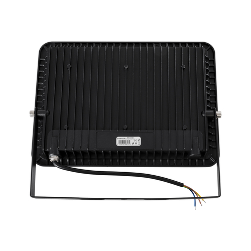 GloboStar® ATLAS 61430 Επαγγελματικός Προβολέας LED 150W 17250lm 120° AC 220-240V - Αδιάβροχος IP67 - Μ32 x Π4 x Υ23cm - Μαύρο - Θερμό Λευκό 2700K - LUMILEDS Chips - TÜV Rheinland Certified - 5 Years Warranty