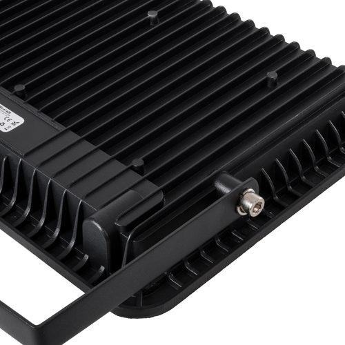 GloboStar® ATLAS 61430 Επαγγελματικός Προβολέας LED 150W 17250lm 120° AC 220-240V - Αδιάβροχος IP67 - Μ32 x Π4 x Υ23cm - Μαύρο - Θερμό Λευκό 2700K - LUMILEDS Chips - TÜV Rheinland Certified - 5 Years Warranty