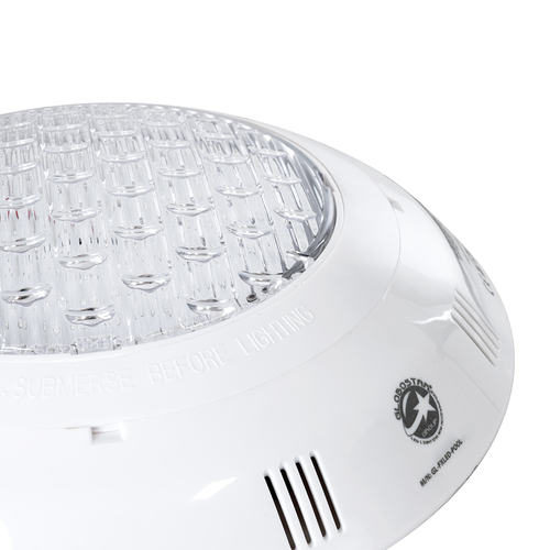 GLOBOSTAR® POOLETI 61541 Υποβρύχιο Φωτιστικό για Σιντριβάνια/Πισίνες LED 25W 1750lm 120° AC/DC 12V Αδιάβροχο IP68 Μπλε Dimmable  - 2m VDE Rubber Καλώδιο - Φ30 x Υ6.5cm - 3 Χρόνια Εγγύηση