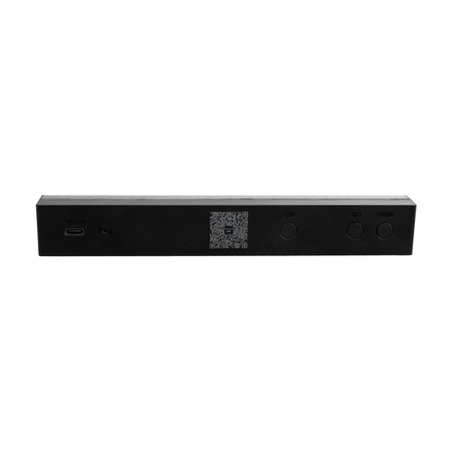 GloboStar® DIGICOLUMN 90761 Μοντέρνο Επιτραπέζιο Φωτιστικό Γραφείου WiFi Digital Pixel Rhythm Music Bar LED 8W 640lm 90° DC 5V με USB 2.0 & WiFi Mobile APP IP20 - Εναλλαγή Φωτισμού μέσω WiFi Εφαρμογής - Πολύχρωμο RGB - Dimmable - Μαύρο - Μ2.3 x Π2.5 x Υ19cm - 2 Χρόνια Εγγύηση