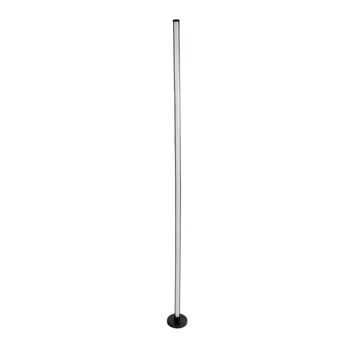 GLOBOSTAR® DIGICOLUMN 90764 Μοντέρνο Επιδαπέδιο Γραμμικό Ψηφιακό Φωτιστικό Digital Pixel Symphony Bar με RF Ασύρματο Χειριστήριο LED 16W 1280lm 180° DC 5V με USB 2.0 IP20 Πολύχρωμο RGB Dimmable - Μαύρο - Φ3 x Υ165cm - 2 Χρόνια Εγγύηση