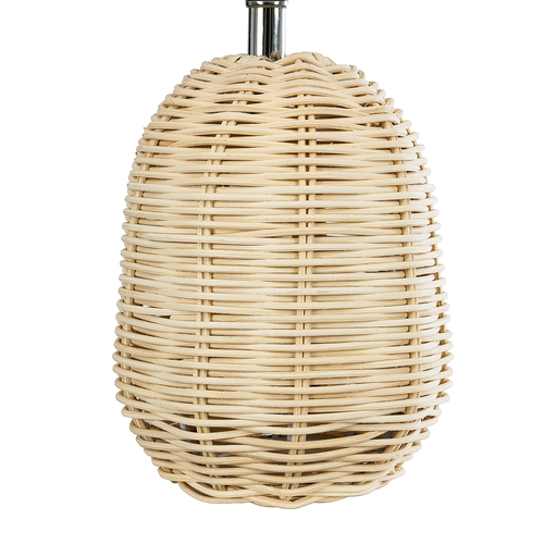 GloboStar® HASUMI 01958 Boho Επιτραπέζιο Φωτιστικό Πορτατίφ Μονόφωτο 1 x E27 AC220-240V IP20 - Φ18 x Υ36cm - Μπεζ Ξύλινο Ρατάν Πλέγμα με Λευκό Καπέλο GloboStar® HASUMI 01958 Boho Επιτραπέζιο Φωτιστικό Πορτατίφ Μονόφωτο 1 x E27 AC220-240V IP20 - Φ18 x Υ36cm - Μπεζ Ξύλινο Ρατάν Πλέγμα με Λευκό Καπέλο