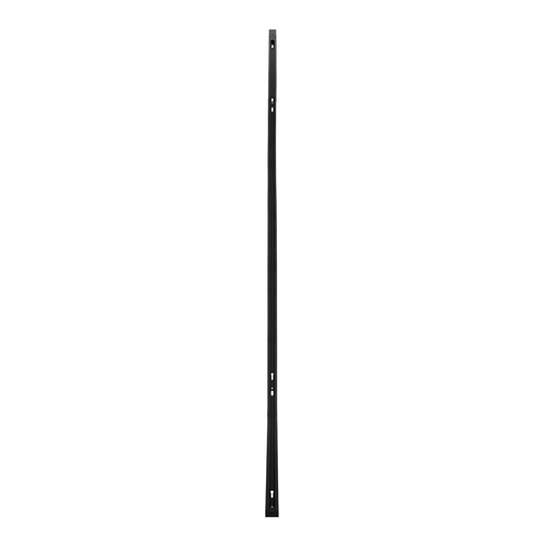 GloboStar® 2L-EUROTRACK 60984-3M Μονοφασική Ράγα 2 Καλωδίων για Σποτ Ράγας LED AC 220-240V IP20 Μ300 x Π3.4 x Υ2cm - EUROTRACK® System 1L+1N - Αλουμίνιο - Μαύρο - 3 Μέτρα - 5 Χρόνια Εγγύηση