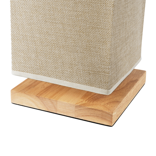 GloboStar® ARUBA 02041 Μοντέρνο Επιτραπέζιο Φωτιστικό Μονόφωτο 1 x E27 AC220-240V IP20 - Μ15 x Π15 x Υ30cm - Μπεζ Ξύλινη Βάση με Μπεζ Πλεκτό Καπέλο GloboStar® ARUBA 02041 Μοντέρνο Επιτραπέζιο Φωτιστικό Μονόφωτο 1 x E27 AC220-240V IP20 - Μ15 x Π15 x Υ30cm - Μπεζ Ξύλινη Βάση με Μπεζ Πλεκτό Καπέλο