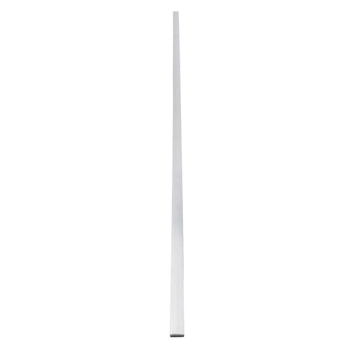 GloboStar® SURFACE-PROFILE 70844-3M Προφίλ Αλουμινίου - Βάση & Ψύκτρα Ταινίας LED με Λευκό Γαλακτερό Κάλυμμα - Επιφανειακή Χρήση Δημιουργίας Κρυφού Φωτισμού Πάνω/Κάτω - Πατητό Κάλυμμα - Ασημί - 3 Μέτρα - Μ300 x Π5 x Υ1.7cm