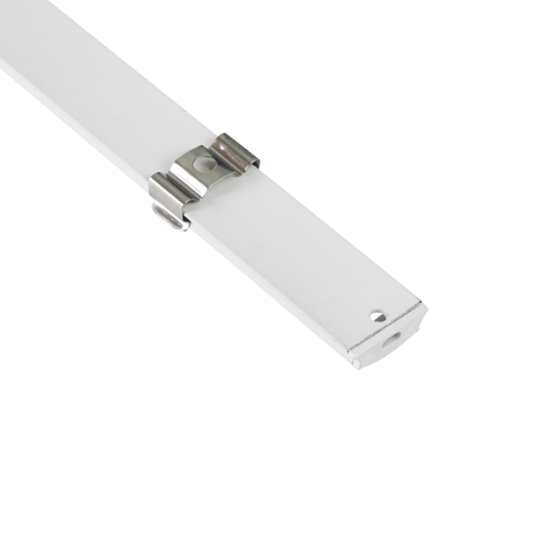 GloboStar® CURVED-PROFILE 70863-3M Προφίλ Αλουμινίου - Βάση & Ψύκτρα Ταινίας LED με Λευκό Γαλακτερό Κάλυμμα - Επιφανειακή Χρήση - Εύκαμπτο με Δυνατότητα Κυρτής Τοποθέτησης - Πατητό Κάλυμμα - Λευκό - 3 Μέτρα - Πακέτο 5 Τεμαχίων - Μ300 x Π1.8 x Υ0.5cm