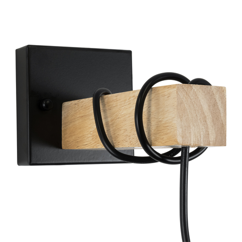 GloboStar® BELLARIVA 01962 Boho Επιτοίχιο Φωτιστικό Απλίκα Μονόφωτο 1 x E27 IP20 Μαύρο Μέταλλο, Μπεζ Σχοινί με Μπεζ Ξύλο - Μ10 x Π26 x Υ40cm GloboStar® BELLARIVA 01962 Boho Επιτοίχιο Φωτιστικό Απλίκα Μονόφωτο 1 x E27 IP20 Μαύρο Μέταλλο, Μπεζ Σχοινί με Μπεζ Ξύλο - Μ10 x Π26 x Υ40cm