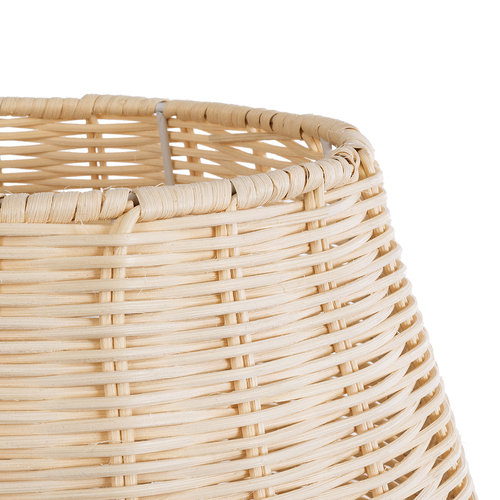 GloboStar® BOLSON 02010 Boho Επιδαπέδιο Φωτιστικό Μονόφωτο 1 x E27 IP20 Μπεζ Ξύλο με Λευκό Μέταλλο - Μ30 x Π30 x Υ30cm GloboStar® BOLSON 02010 Boho Επιδαπέδιο Φωτιστικό Μονόφωτο 1 x E27 IP20 Μπεζ Ξύλο με Λευκό Μέταλλο - Μ30 x Π30 x Υ30cm