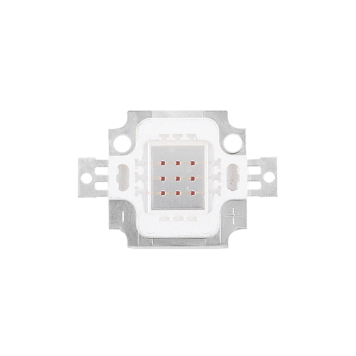 GloboStar® 73766 Υψηλής Ισχύος LED COB BRIDGELUX 10W 500lm DC 6-8V - M2.9 x P2 x Y0.3cm - Κόκκινο - 2 Χρόνια Εγγύηση