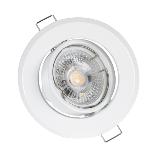 GloboStar® DELTA 77814 Χωνευτό Κινούμενο Στρόγγυλο Σποτ Οροφής για Λάμπα MR16 με Βάση GU5.3 ή GU10 - IP20 - Μεταλλικό - Φ92 x Υ28mm - Λευκό - 5 Χρόνια Εγγύηση GloboStar® DELTA 77814 Χωνευτό Κινούμενο Στρόγγυλο Σποτ Οροφής για Λάμπα MR16 με Βάση GU5.3 ή GU10 - IP20 - Μεταλλικό - Φ92 x Υ28mm - Λευκό - 5 Χρόνια Εγγύηση
