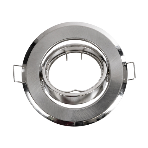GloboStar® DELTA 77816 Χωνευτό Κινούμενο Στρόγγυλο Σποτ Οροφής για Λάμπα MR16 με Βάση GU5.3 ή GU10 - IP20 - Μεταλλικό - Φ92 x Υ28mm - Νίκελ Ματ - 5 Χρόνια Εγγύηση GloboStar® DELTA 77816 Χωνευτό Κινούμενο Στρόγγυλο Σποτ Οροφής για Λάμπα MR16 με Βάση GU5.3 ή GU10 - IP20 - Μεταλλικό - Φ92 x Υ28mm - Νίκελ Ματ - 5 Χρόνια Εγγύηση