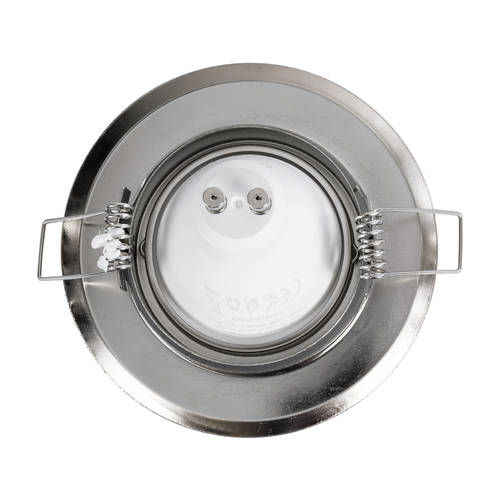 GloboStar® DELTA 77816 Χωνευτό Κινούμενο Στρόγγυλο Σποτ Οροφής για Λάμπα MR16 με Βάση GU5.3 ή GU10 - IP20 - Μεταλλικό - Φ92 x Υ28mm - Νίκελ Ματ - 5 Χρόνια Εγγύηση GloboStar® DELTA 77816 Χωνευτό Κινούμενο Στρόγγυλο Σποτ Οροφής για Λάμπα MR16 με Βάση GU5.3 ή GU10 - IP20 - Μεταλλικό - Φ92 x Υ28mm - Νίκελ Ματ - 5 Χρόνια Εγγύηση