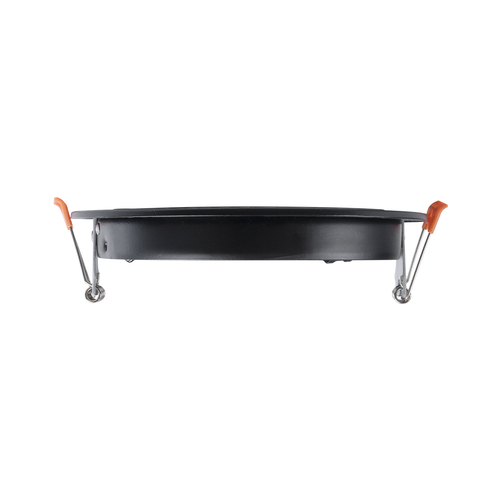 GloboStar® VITA 77851 Χωνευτό Κινούμενο Στρογγυλό Σποτ Οροφής για Λάμπα AR111 - IP20 - Χυτό Αλουμίνιο - Φ17 x Υ4.5cm - Μαύρο - 5 Χρόνια Εγγύηση