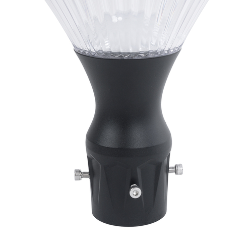 GloboStar® SOLARIOS 90502 Professional LED Solar Urban Park Light Αυτόνομο Ηλιακό Φωτιστικό Πλατείας - Πάρκου - Κήπου 40W 550lm 120° με Ενσωματωμένο Φωτοβολταϊκό Panel 6V 12W & Επαναφορτιζόμενη Μπαταρία Li-ion 3.2V 15000mAh με Αισθητήρα Ημέρας-Νύχτας - Αδιάβροχο IP65 Φ54 x Υ45cm Ψυχρό Λευκό 6000K - 2 Χρόνια Εγγύηση